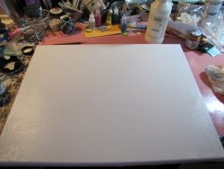 Cricut Inspired Canvas Art | FaveCrafts.com