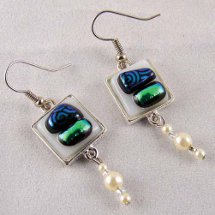 Bedazzled Glass Earrings from Diamond Tech Bedazzled Glass Earrings from Diamond Tech