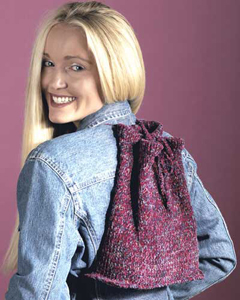 knit back pack