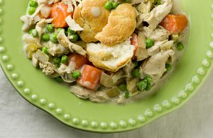 Creamy Chicken with Biscuits | AllFreeSlowCookerRecipes.com