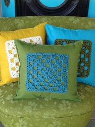 Chunky Granny Square Pillows Chunky Granny Square Pillow