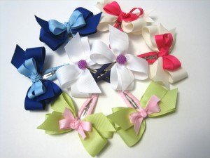 Back to School Hair Bows