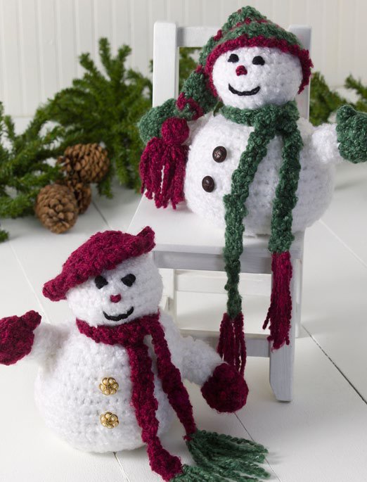 Mr. and Mrs. Snowman