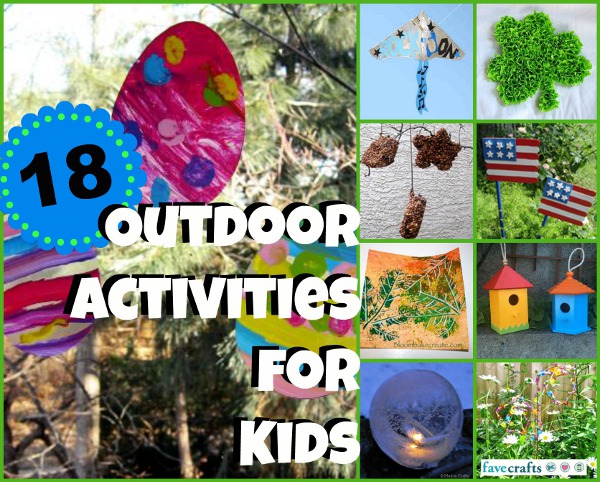 18 Kids Outdoor Activity Ideas | FaveCrafts.com