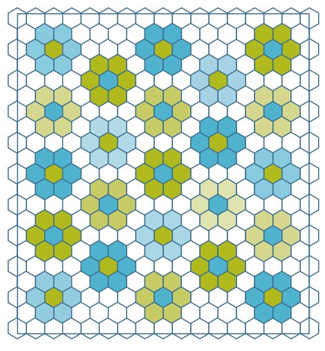 No Fuss Grandmother's Flower Garden Quilt | FaveQuilts.com