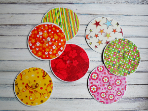recycled CD coasters recycled CD coasters