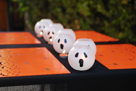 glowing ghostly globes