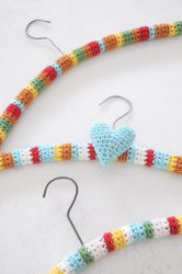 Crochet Hanger Covers Crochet Hanger Covers