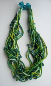 Tissue Knit Necklace
