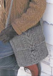 shetland cable bag