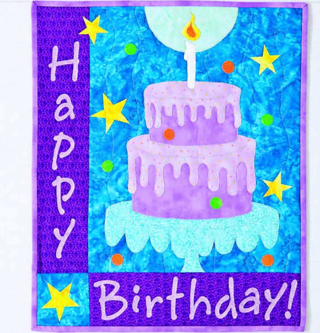 Happy Birthday Cake Quilt from C&T Publishing