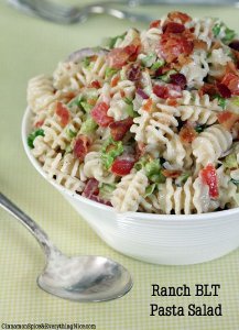Ranch BLT Pasta Salad Ranch BLT Pasta Salad
