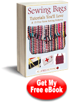 Download your copy of the Sewing Bags: Tutorials You'll Love & 15 Free Purse Sewing Patterns free eBook. Download your copy of the Sewing Bags: Tutorials You'll Love & 15 Free Purse Sewing Patterns free eBook.